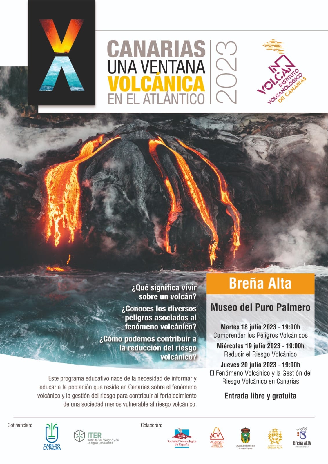 El programa Canarias Una Ventana Volcánica en el Atlántico llega a Breña Alta