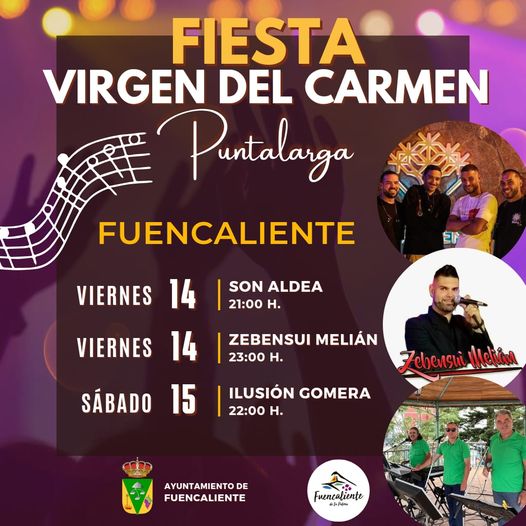 Fiestas del Carmen en Fuencaliente