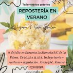 Taller de repostería de verano: vegana y sin gluten