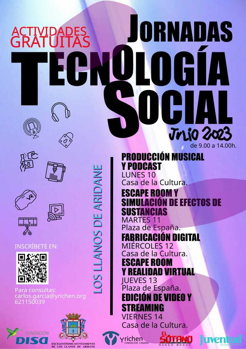 Jornadas de Tecnología Social en Los Llanos de Aridane