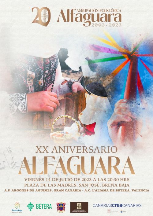 La Agrupación Folklórica Alfaguara celebra su XX aniversario
