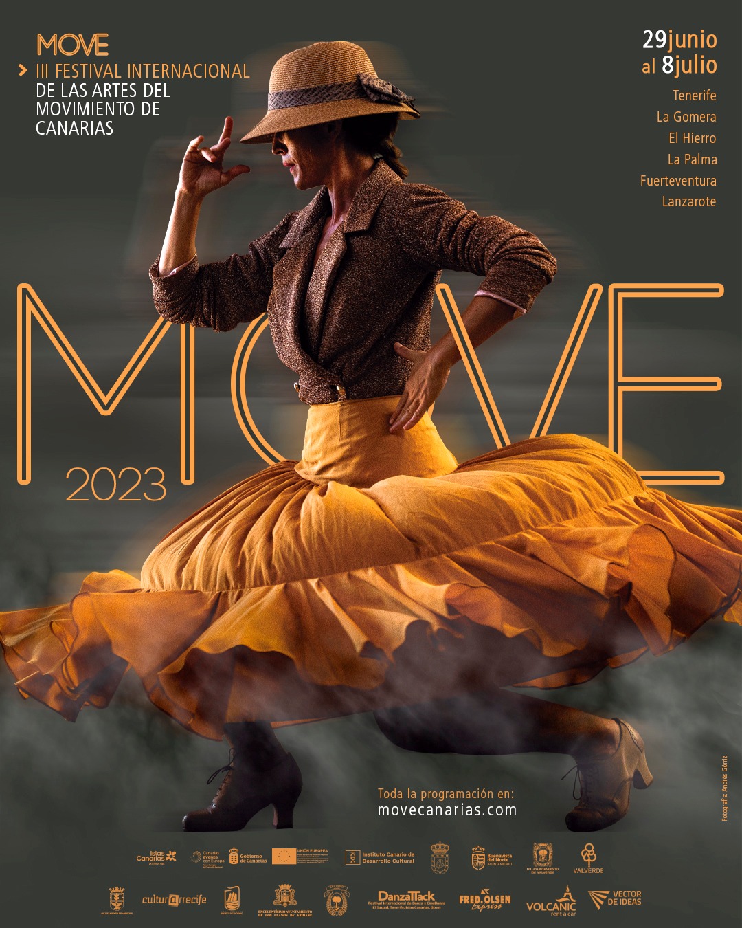 Tercera edición de MOVE Canarias (Festival Internacional de las artes del movimiento en Canarias)
