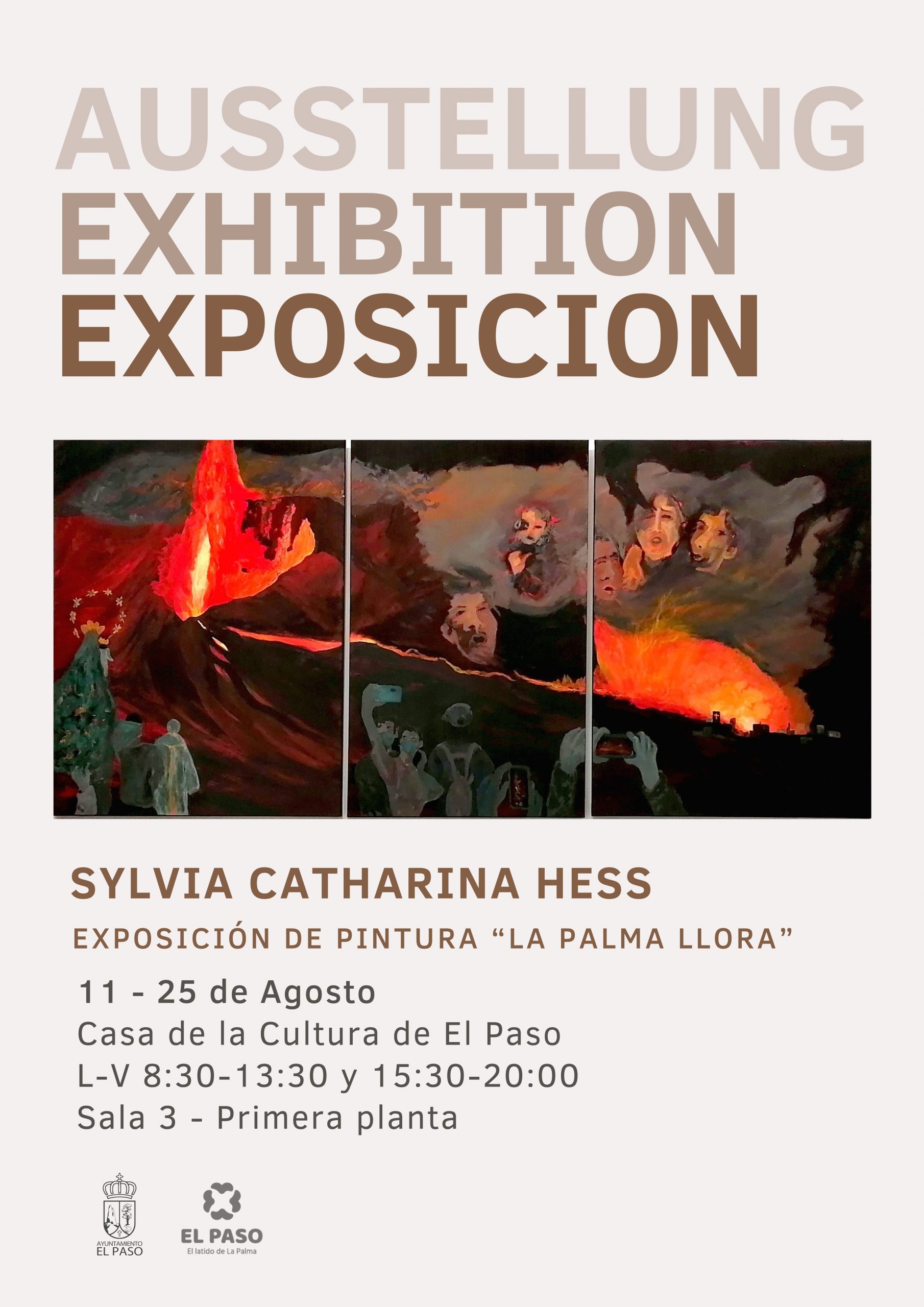 Exposición "La Palma llora"de Sylvia Catharina Hess