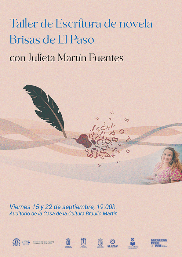 Brisas El Paso: Taller de escritura de novela con Julieta Martín Fuentes