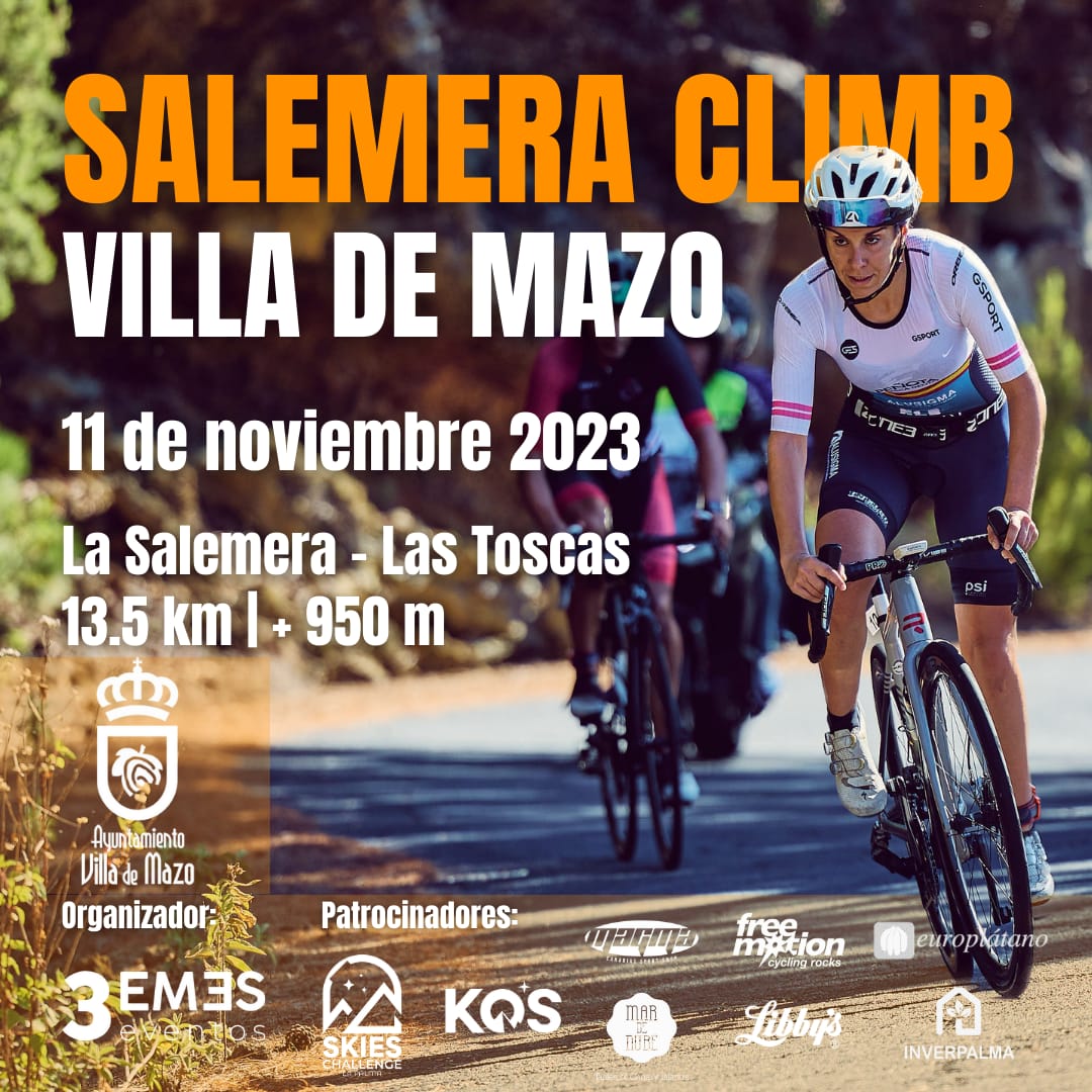 Mazo acoge la primera edición de la prueba ciclista ‘Salemera Climb’