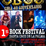 Obús en La Palma: gira 40 aniversario