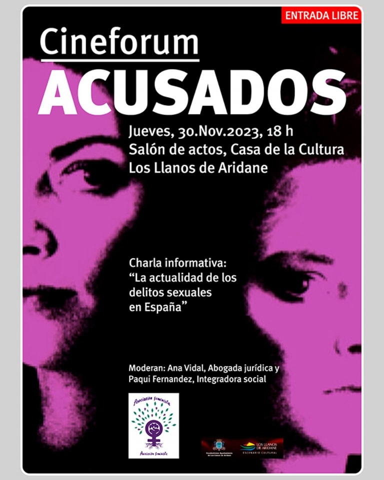 "Acusados": Cine Forum en Los Llanos de Aridane