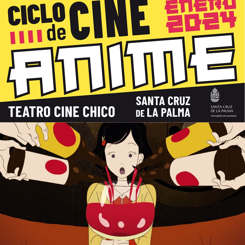 Ciclo de Cine Anime en Teatro Cine Chico de Santa Cruz de La Palma