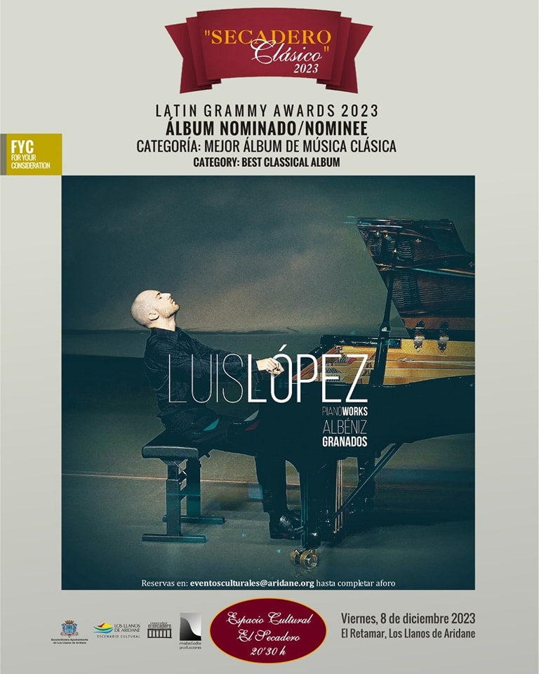 Luis López en los conciertos de El Secadero