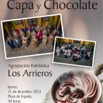 Concierto "Capa y chocolate", con Los Arrieros
