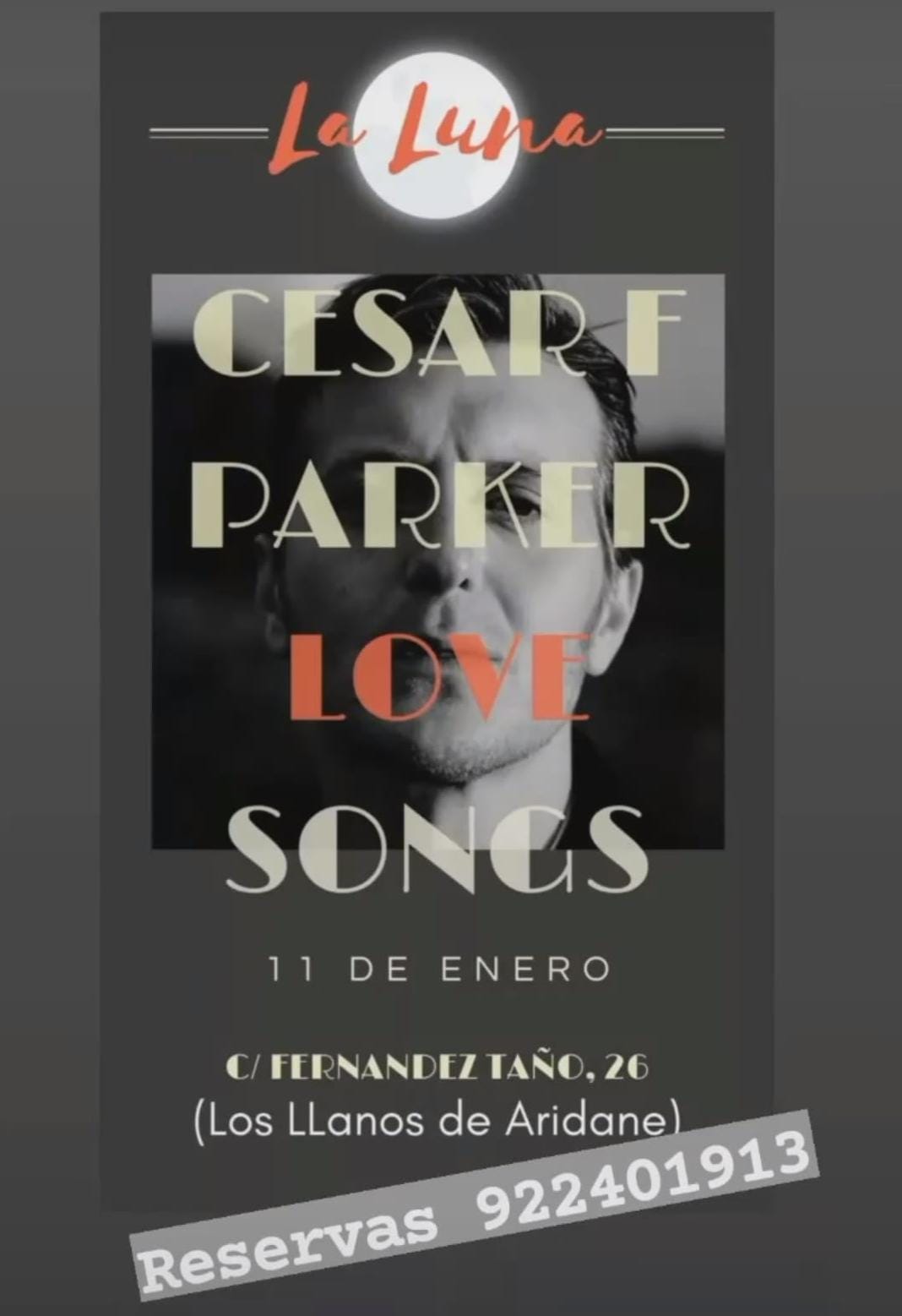César F Parker love songs