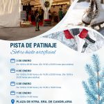 Pista de patinaje sobre hielo artificial en Tijarafe