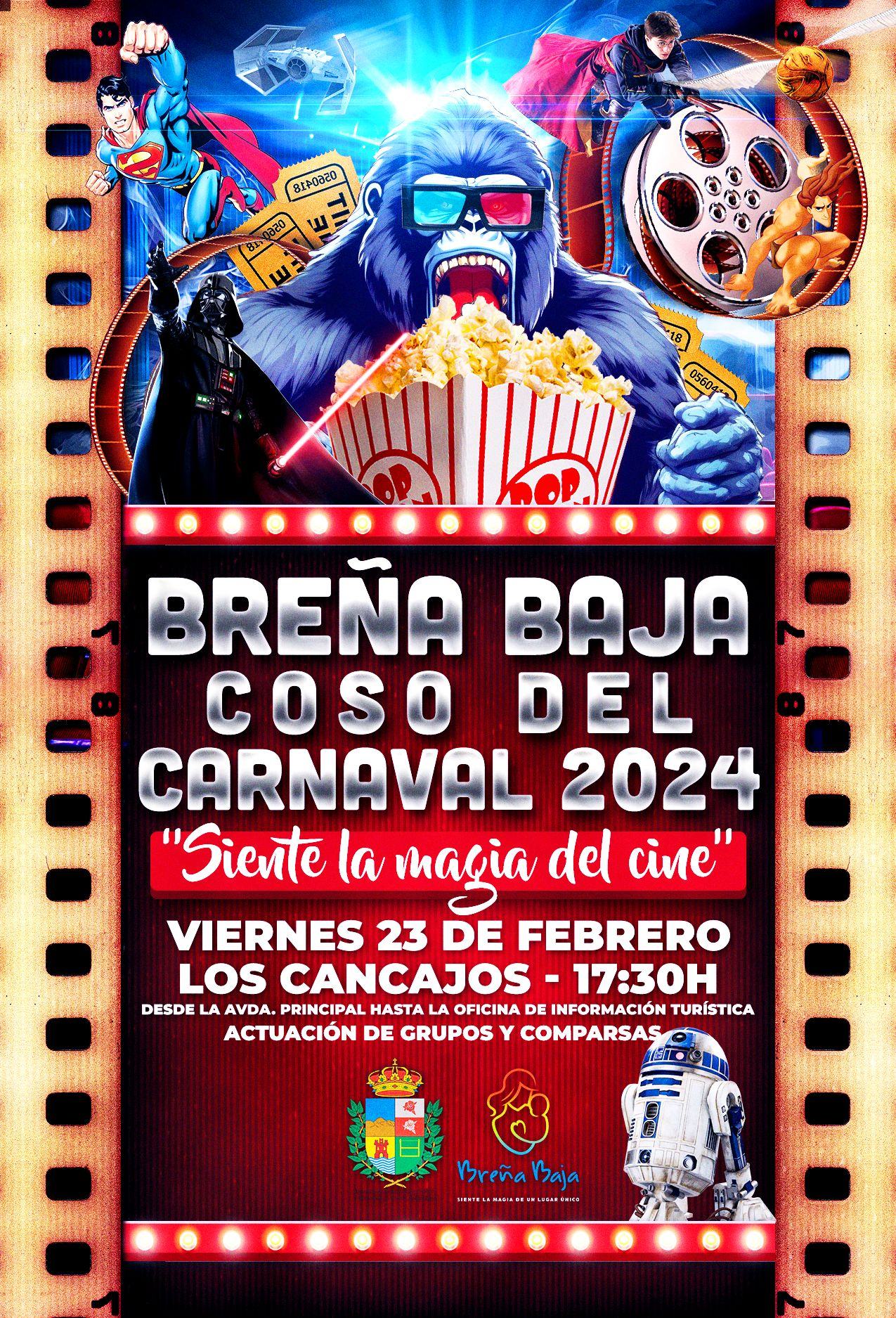 Coso del Carnaval en Breña Baja