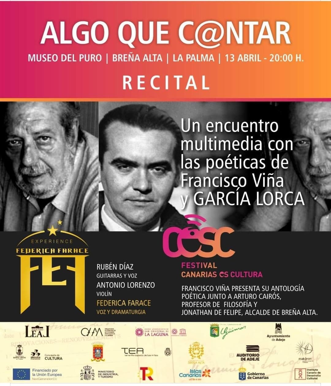 El "Festival Canarias es Cultura" llega a Breña Alta