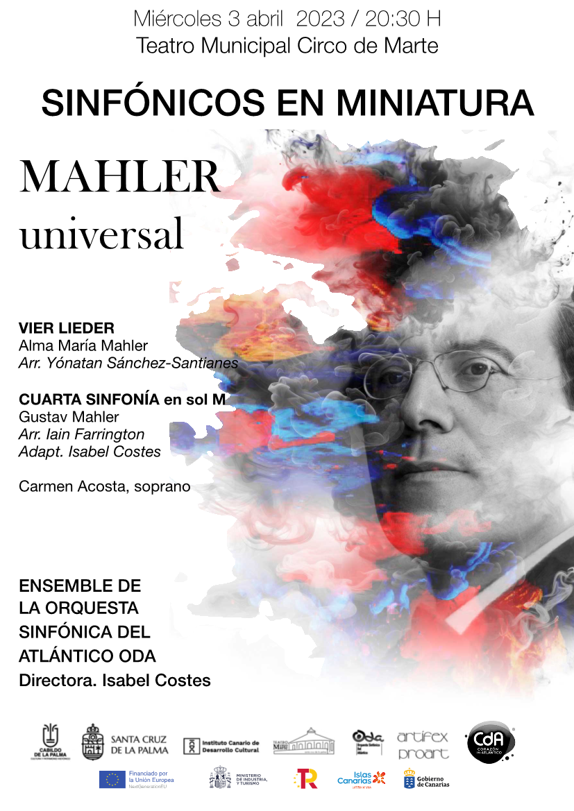 El ciclo ‘Sinfónicos en Miniatura’ de la Sinfónica del Atlántico nos acerca a ‘Mahler Universal’