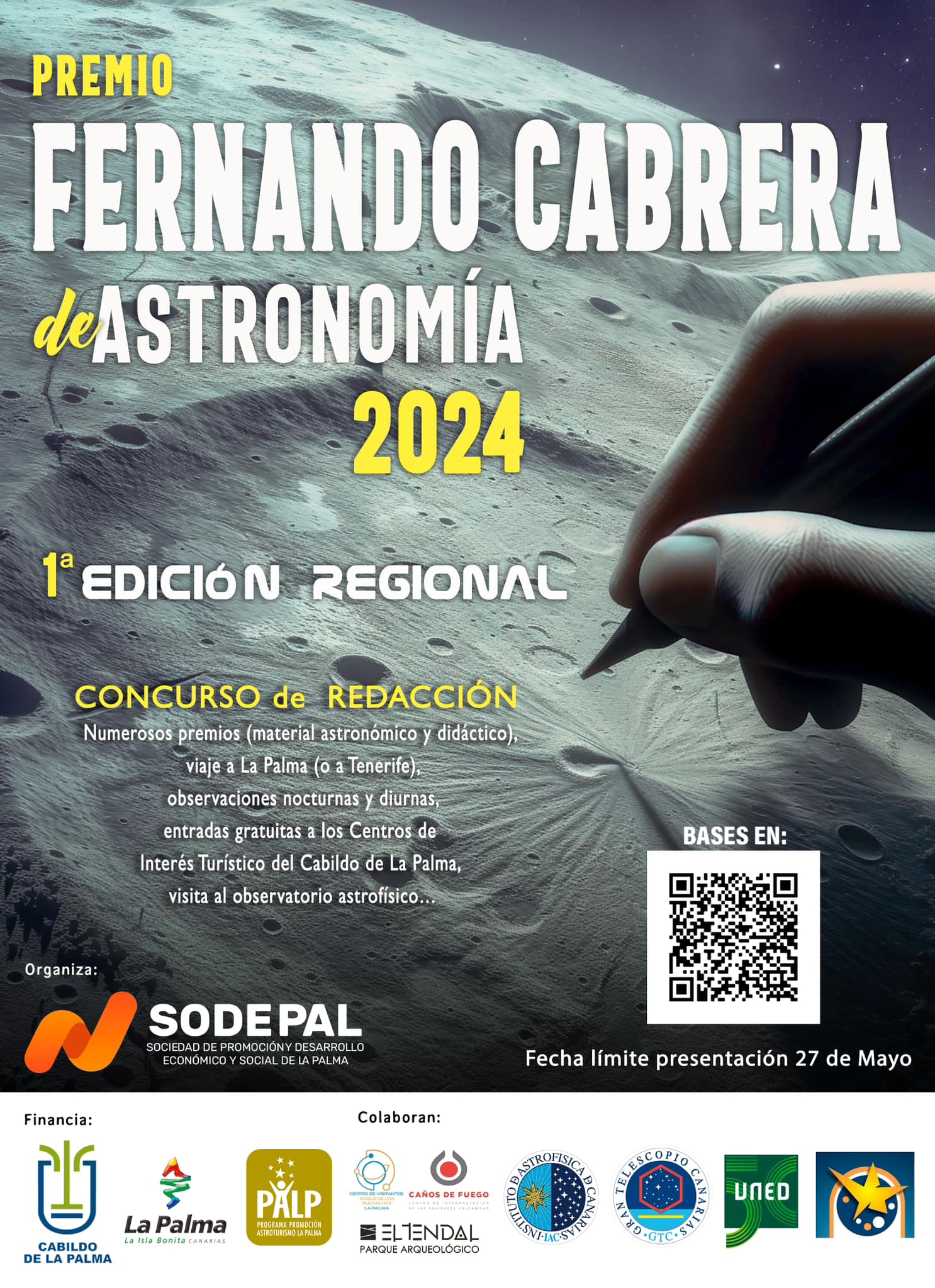 Concurso de redacción Premio Fernando Cabrera de Astronomía