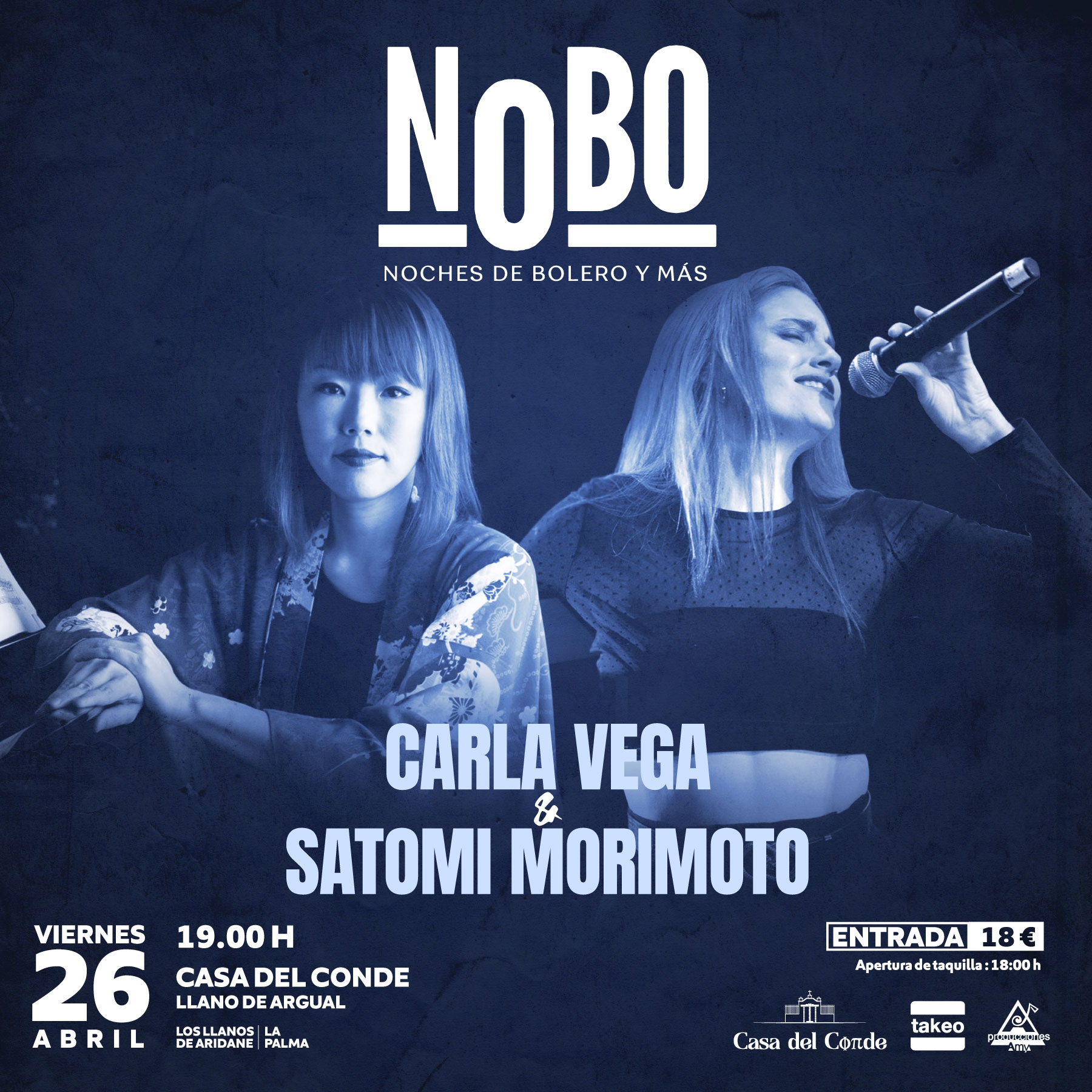 El concierto de Satomi Morimoto y Carla Vega el primero de agenda la Casa del Conde de Argual 