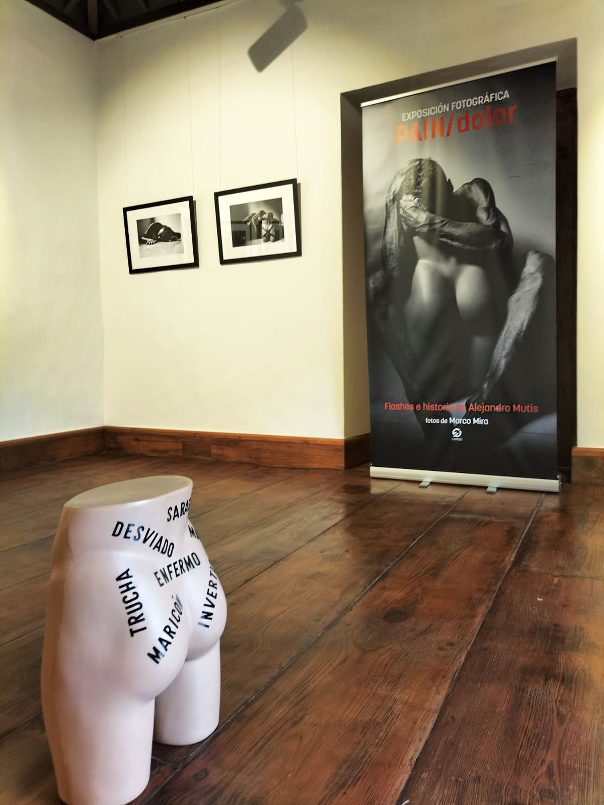 Exposición fotográfica "Pain/Dolor", de Marco Mira, en la Casa del Conde de Argual