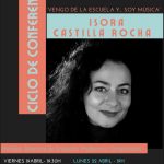Isora Castilla presenta "Vengo de la Escuela y soy música"