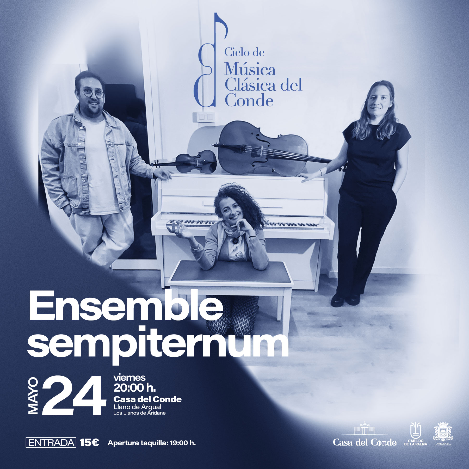 Concierto de Ensemble Sempiternum en la Casa del Conde