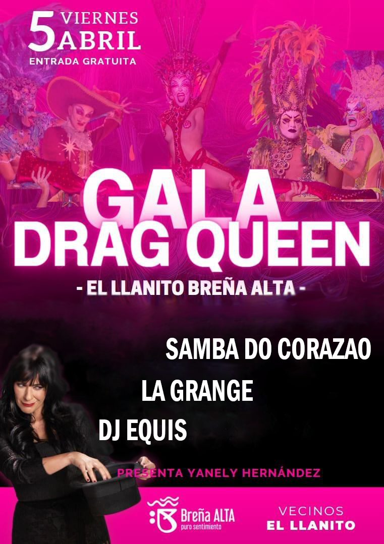 Gala Drag Queen y concierto en Breña Alta