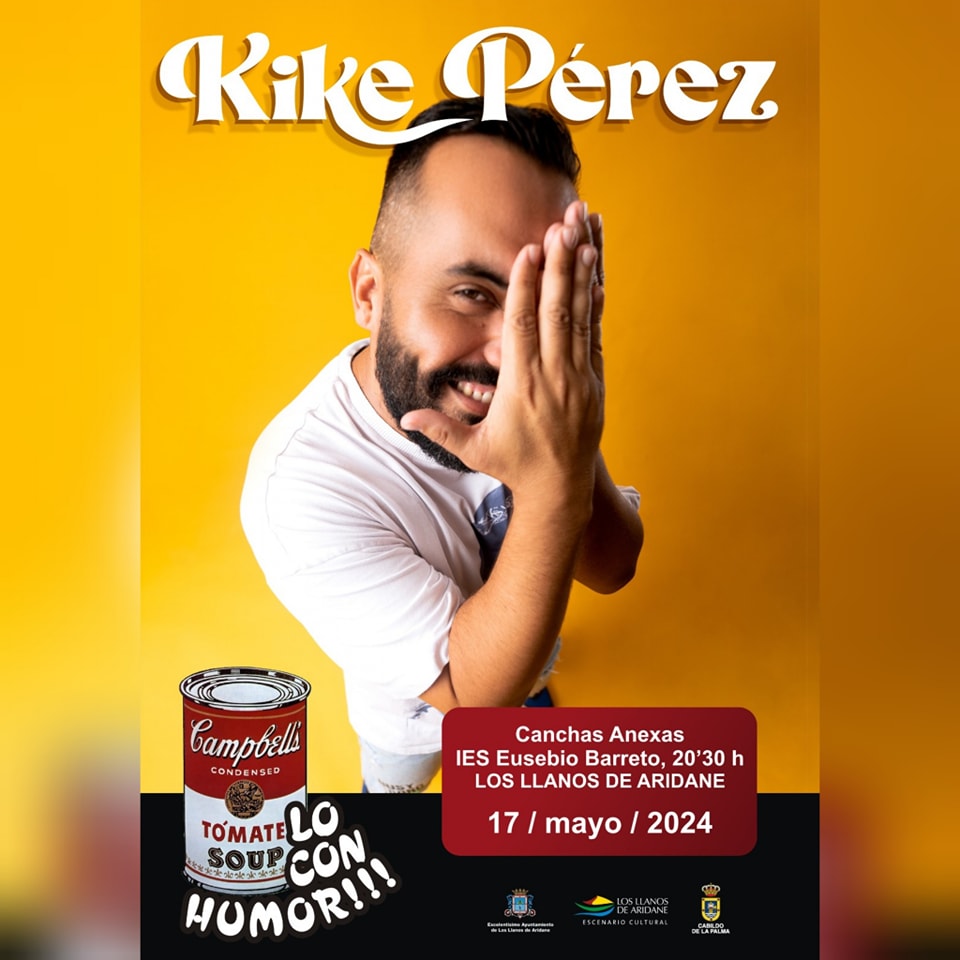 ‘Tómatelo con Humor’ con Kike Pérez, Los Llanos de Aridane