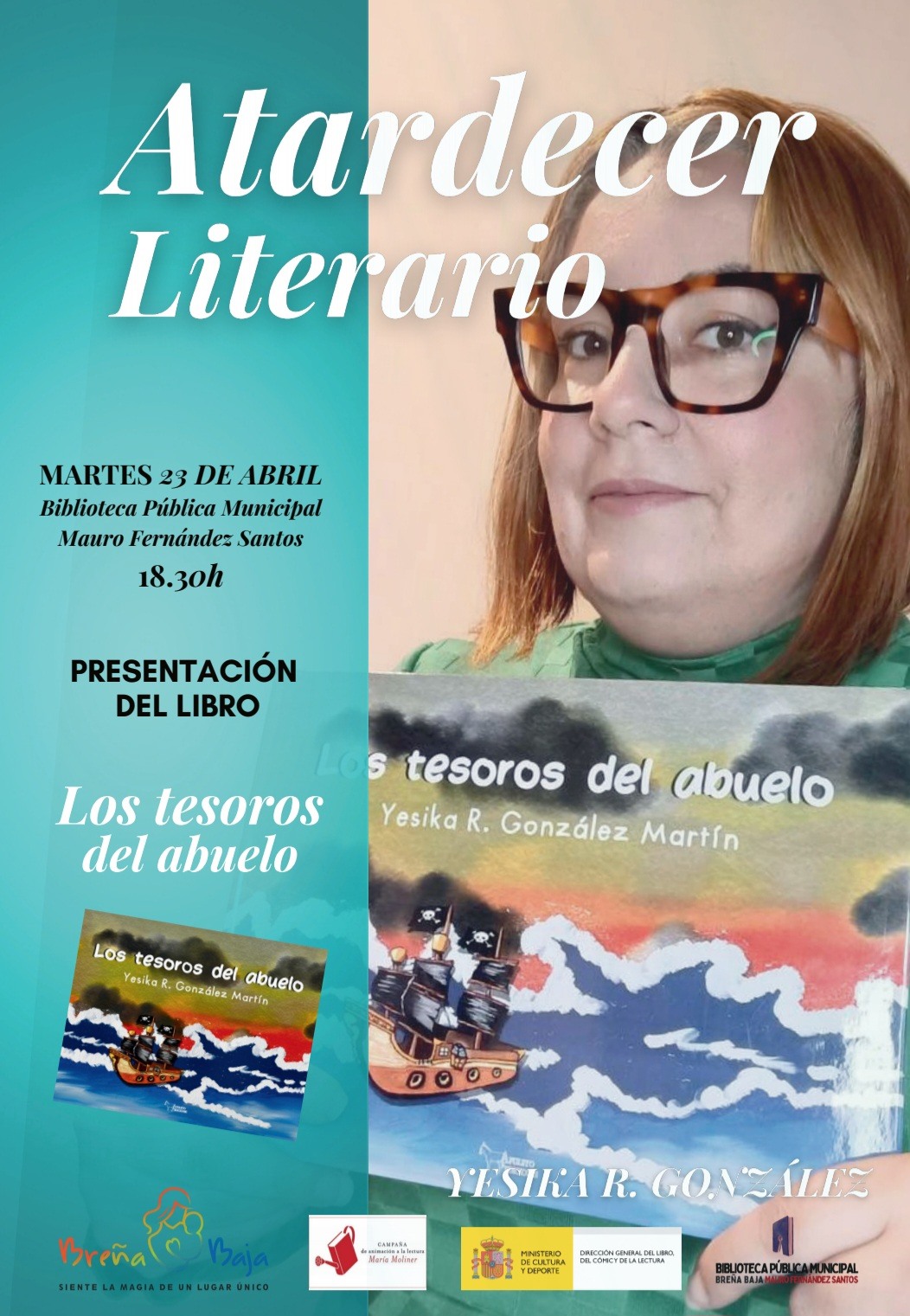 Presentación del libro "Los tesoros del abuelo",de Yesika González Martín. Breña Baja