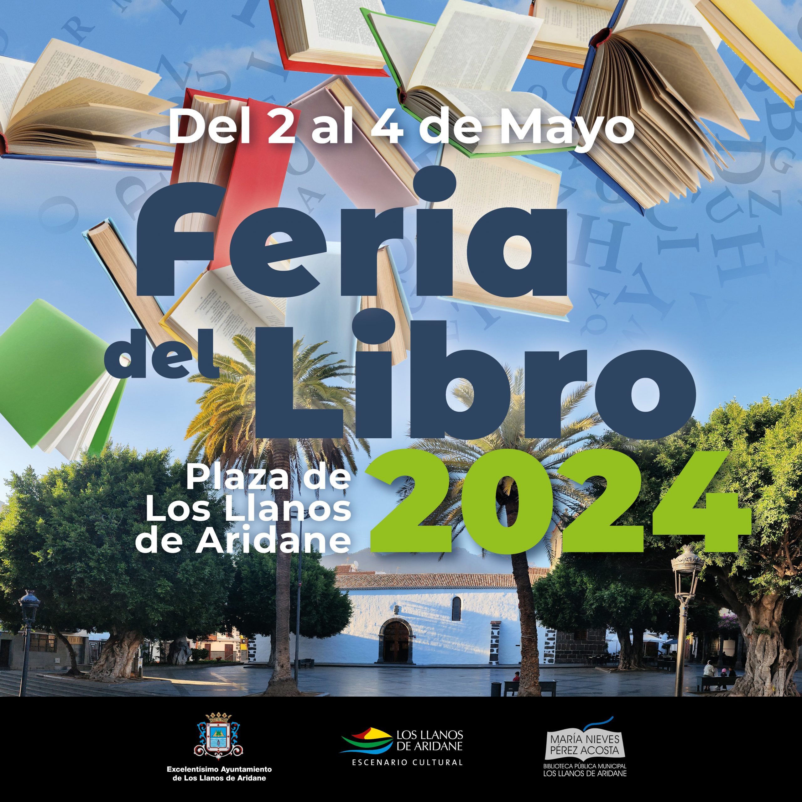 La Feria del Libro de Los Llanos de Aridane llega cargada de literatura y arte