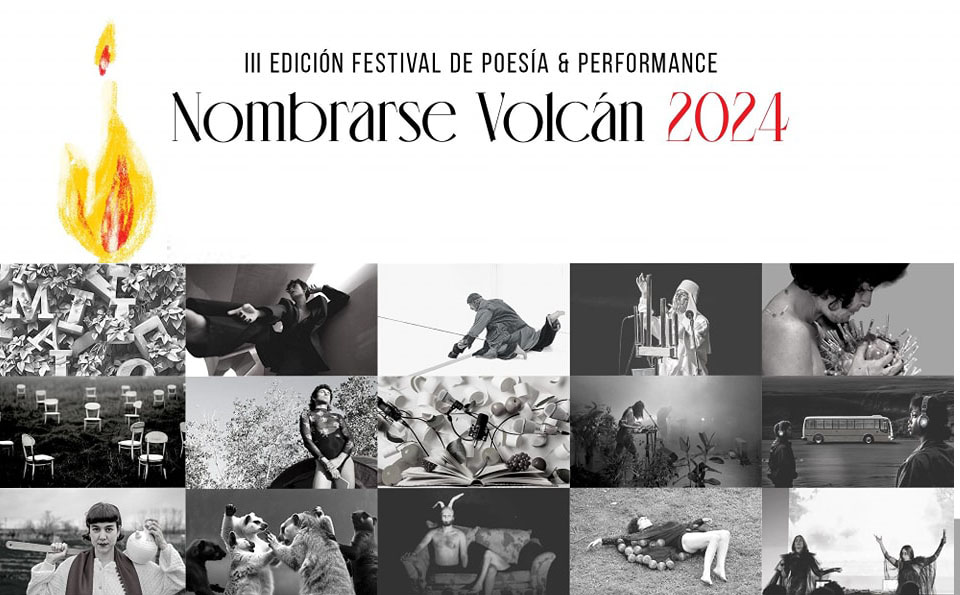 Tercera edición del Festival de poesía y performance Nombrarse Volcán