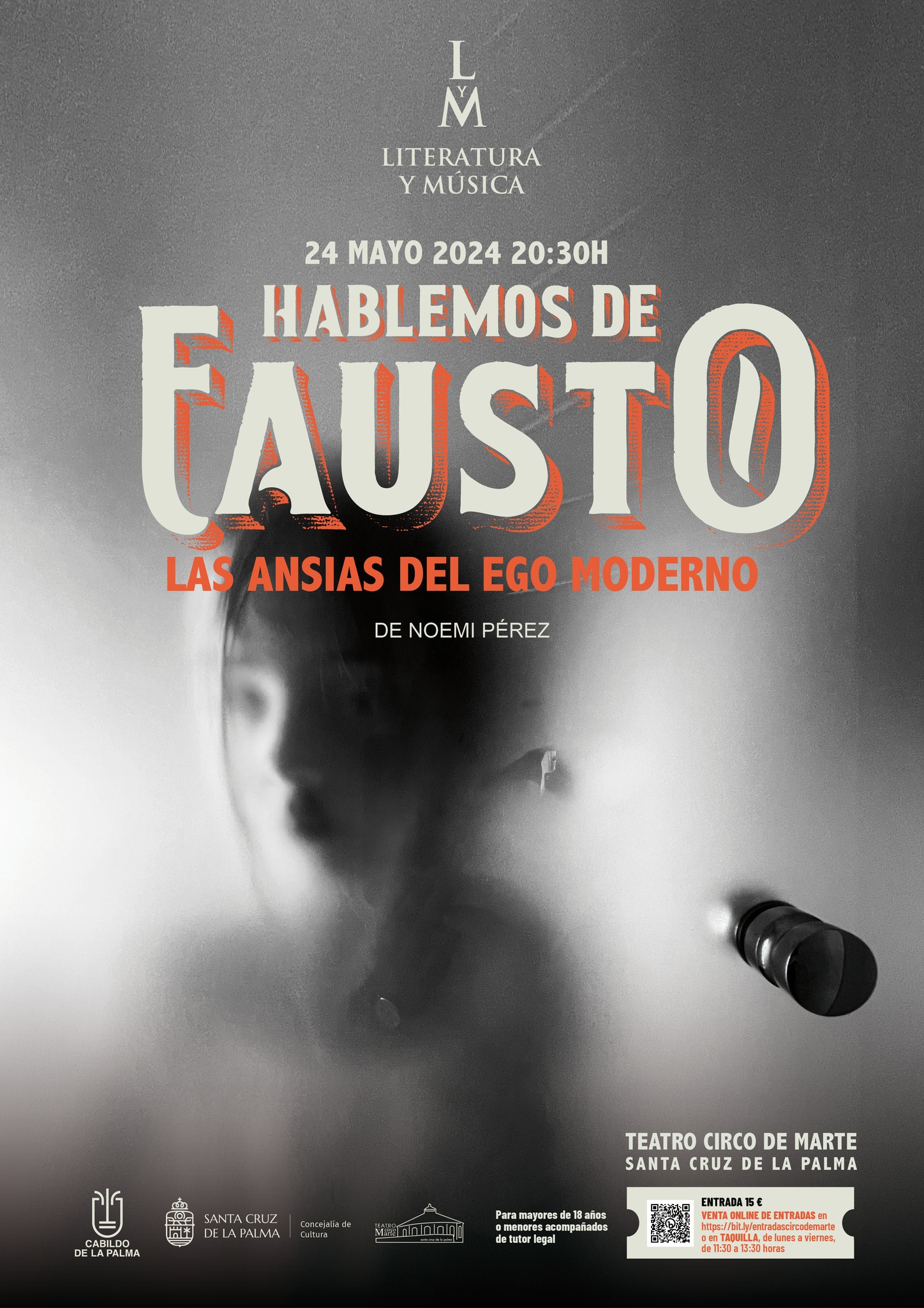 "Hablemos de Fausto", de la grancanaria Noemí Pérez, en el Teatro Circo de Marte