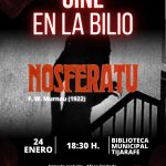 Cine en la biblio de Tijarafe - “Nosferatu”