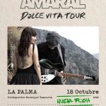 Amaral en La Palma- CAMBIO DE FECHA