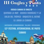 Muestra de cultura cubana en el tercer Guajira y Punto Fest, Tijarafe