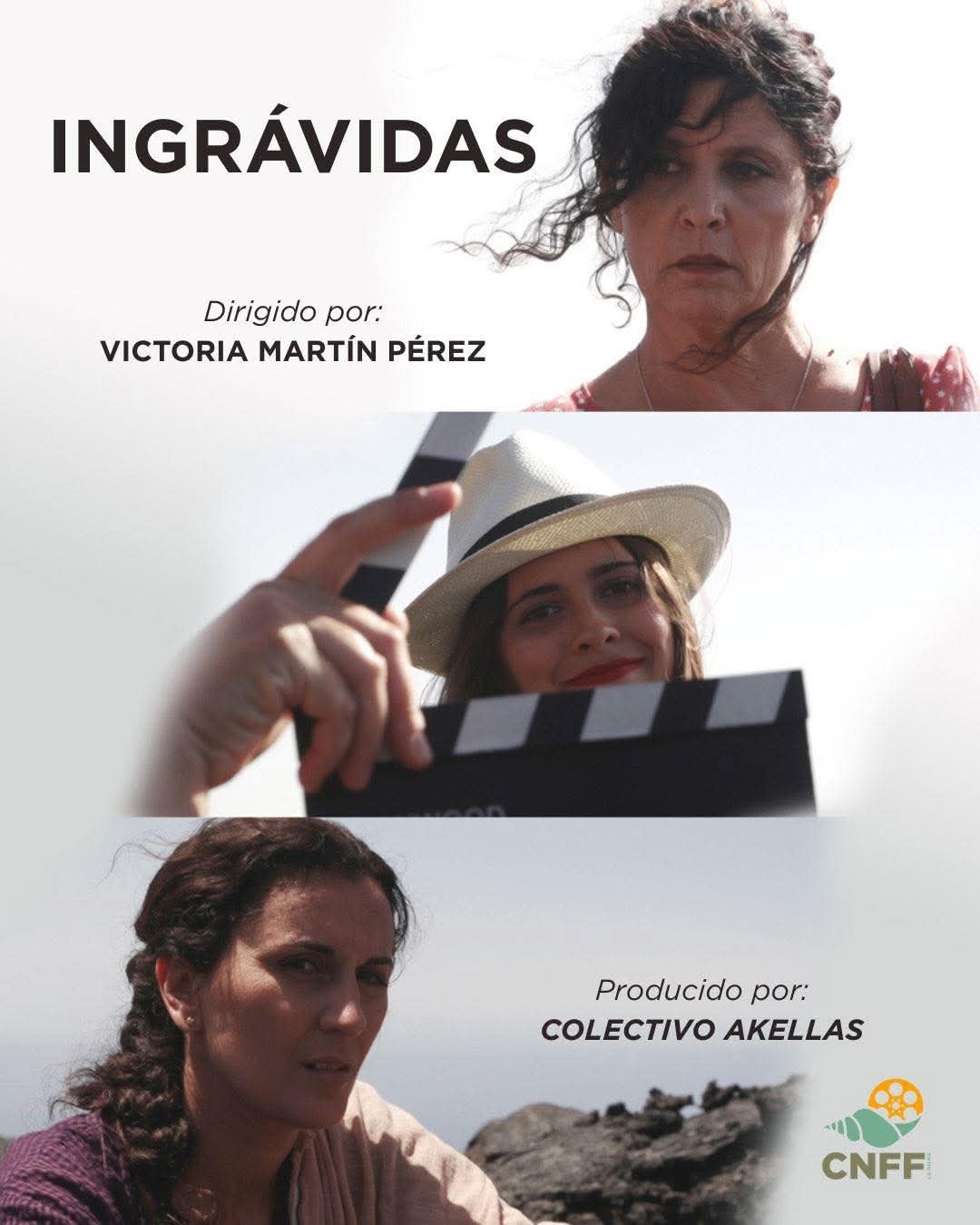Proyección del corto "Ingrávidas"