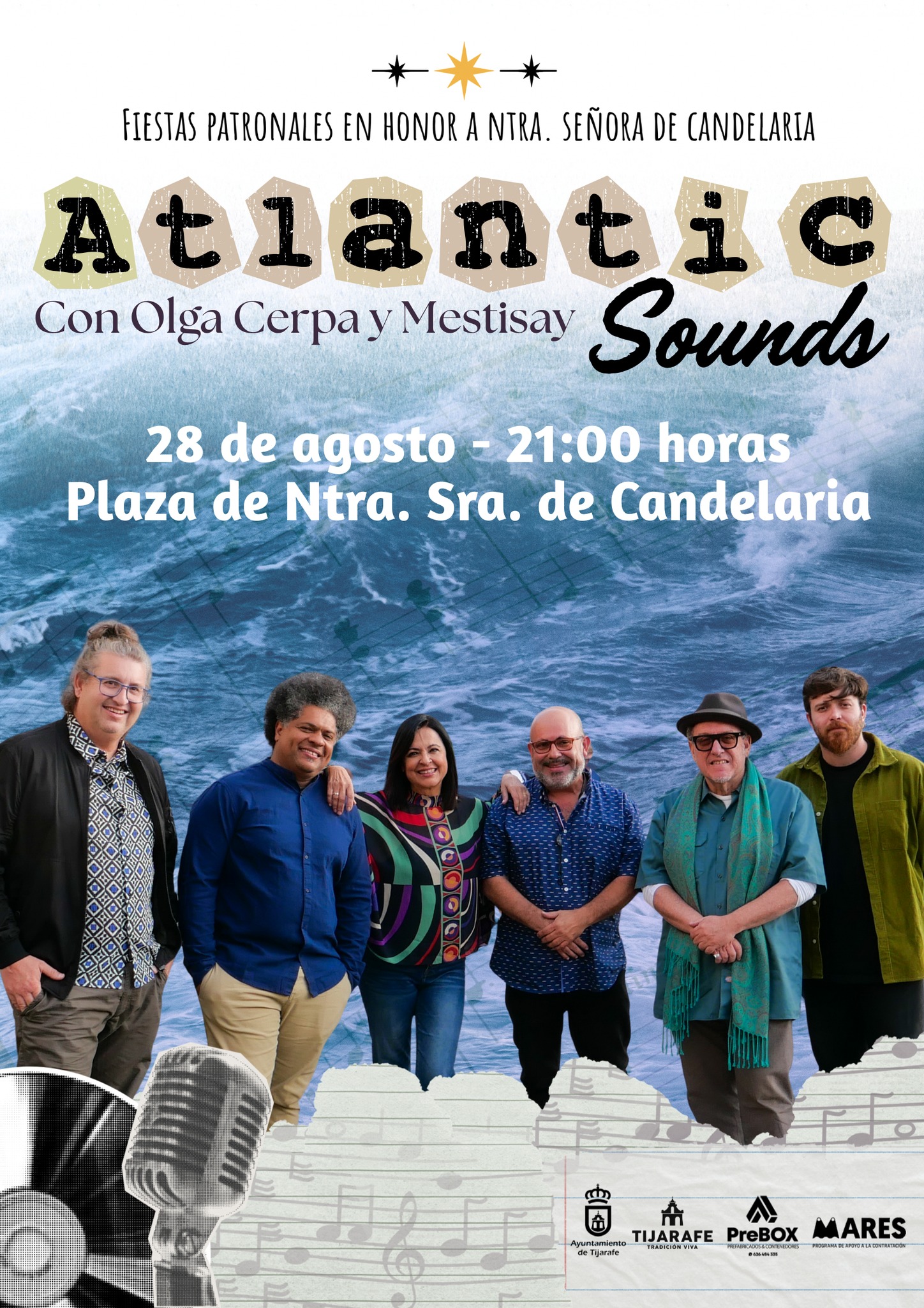 Olga Cerpa y Mestisay en Tijarafe, con "Atlantic Sounds"