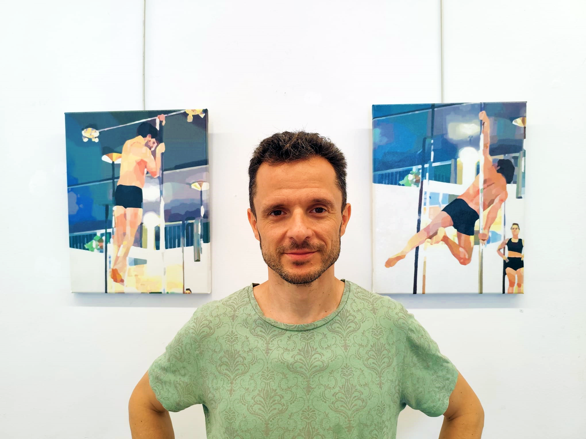 Rubén Sánchez presenta en la Sala O'Daly la exposición "Doble falta"