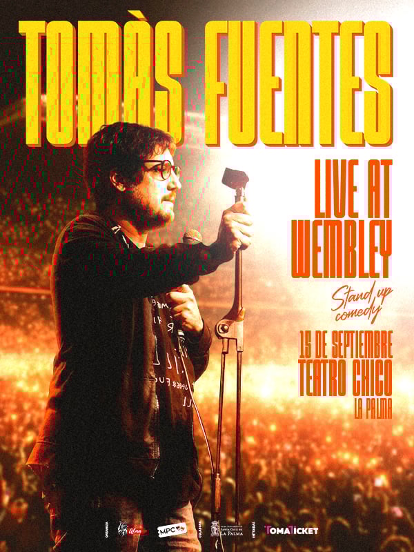Tomás Fuentes en La Palma con "Live at Wembley"
