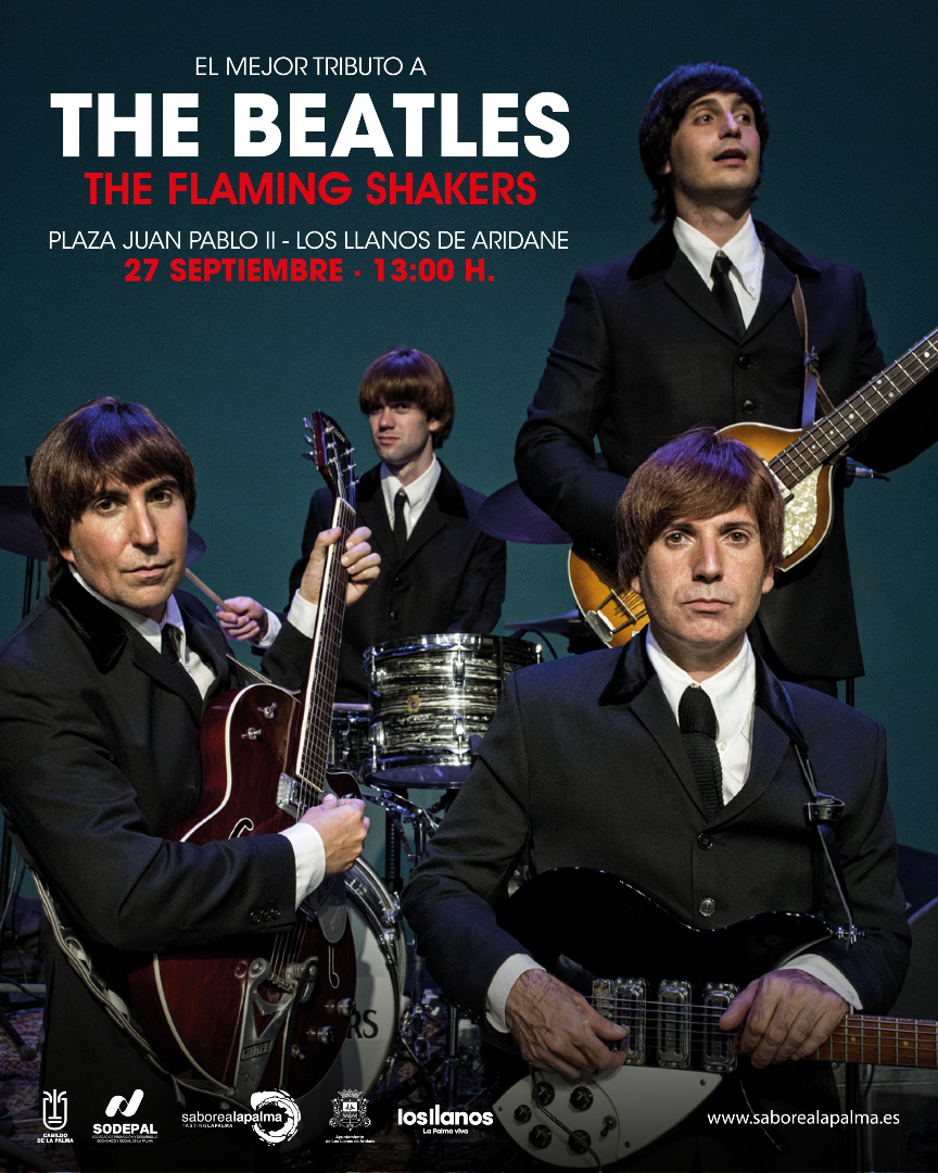 "The Flaming Shakers", tributo a Los Beatles en Los Llanos de Aridane