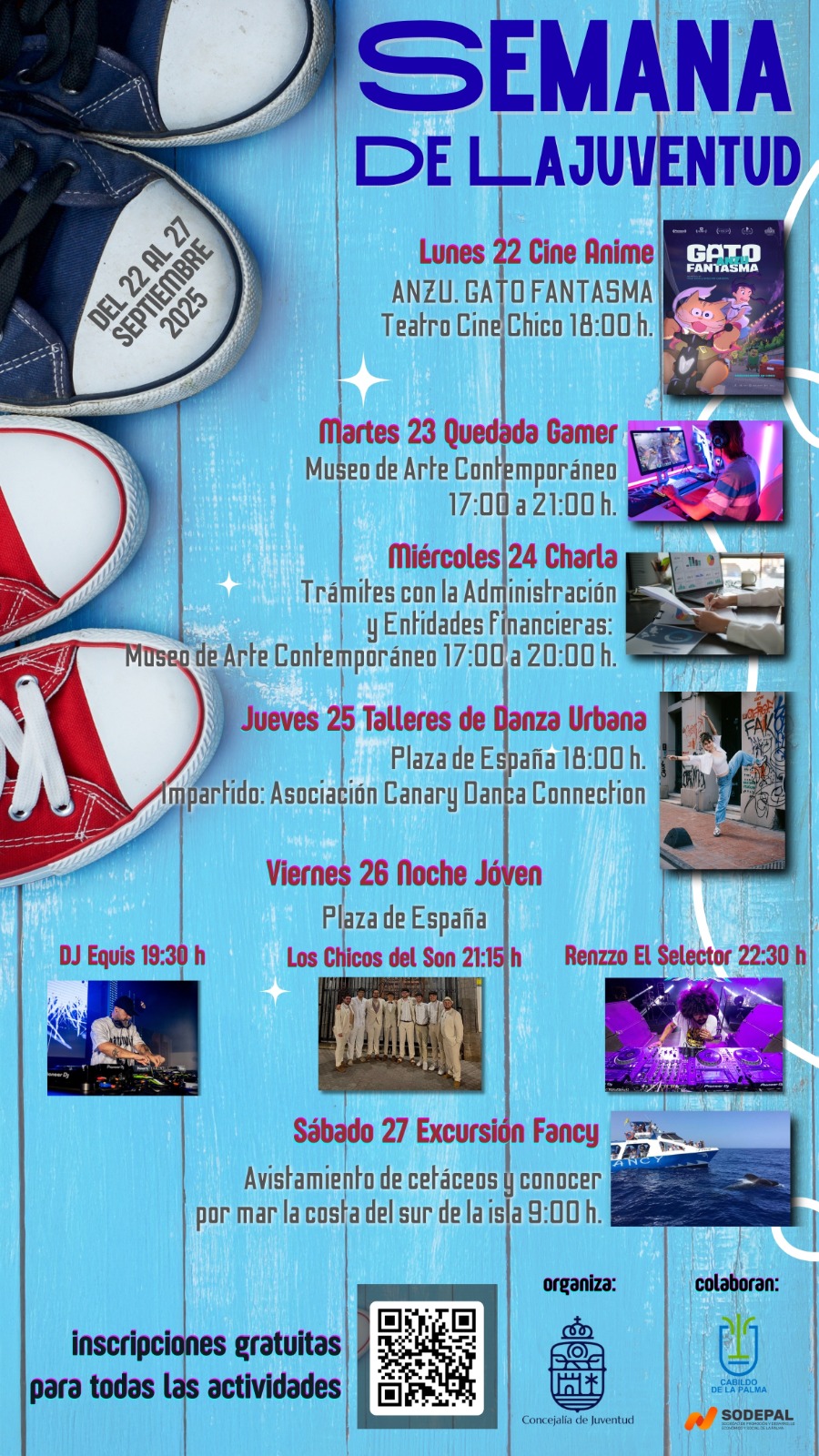 Semana de la Juventud 2025 en Santa Cruz de La Palma