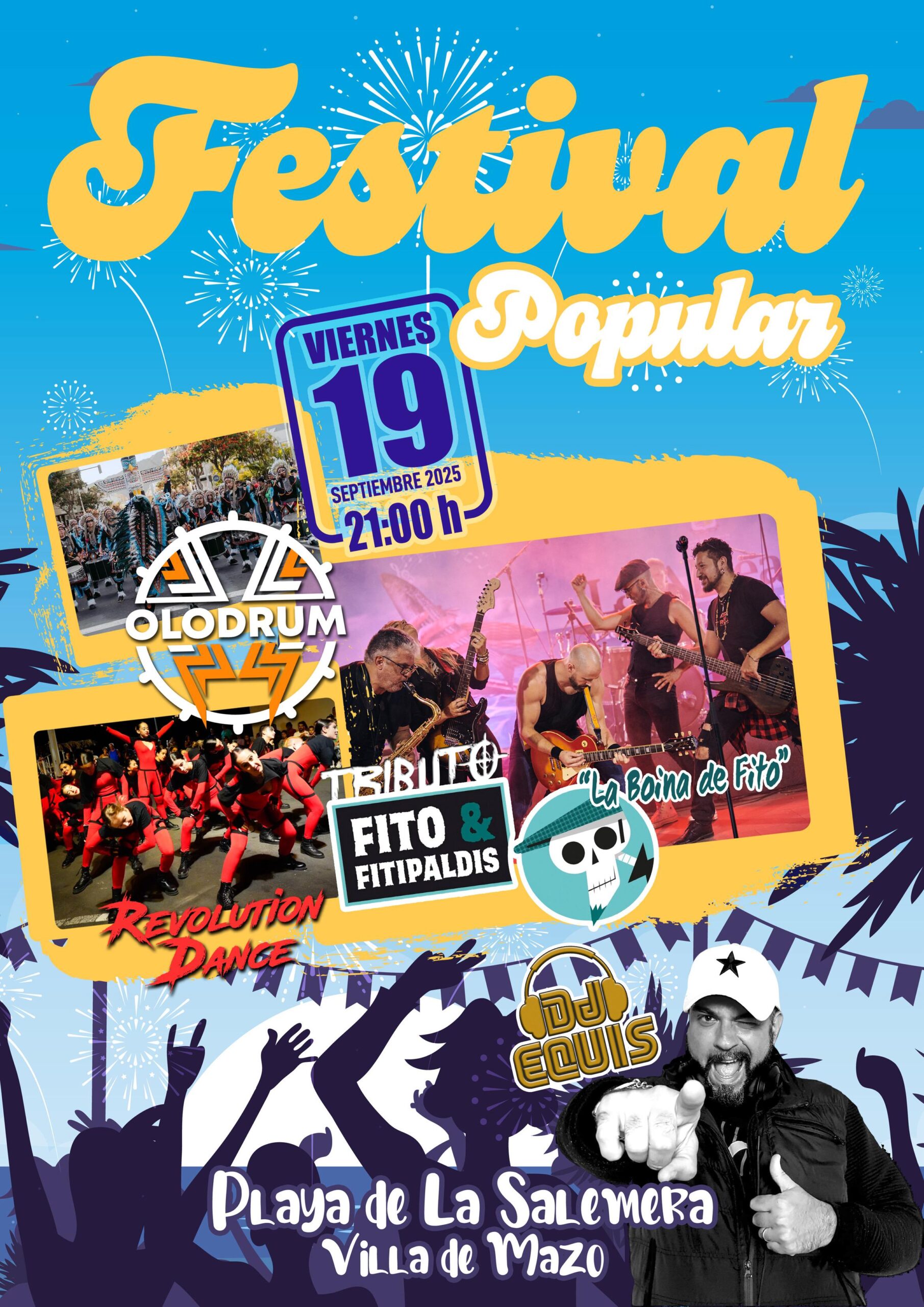 Festival popular en La Salemera