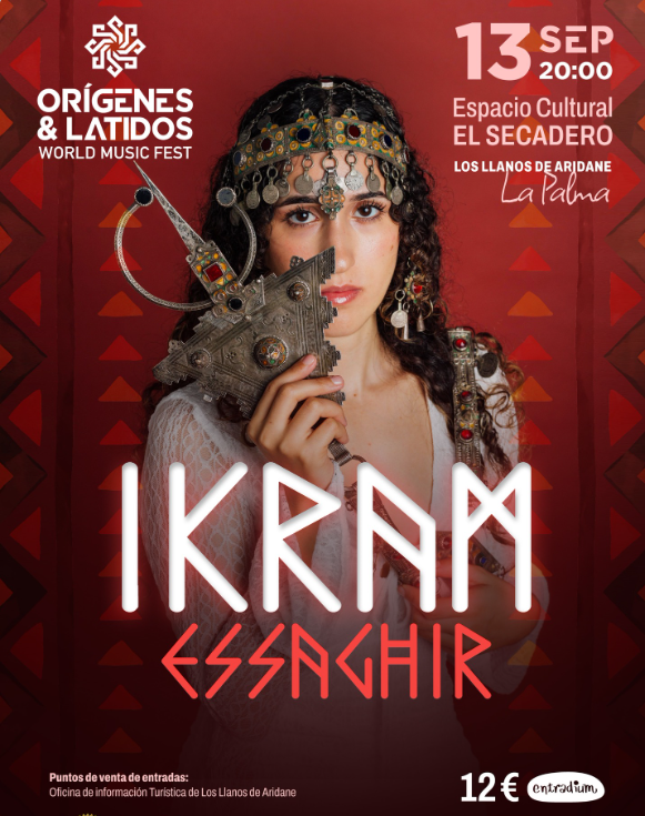 Música fusión con Ikram Essaghir en Los Llanos