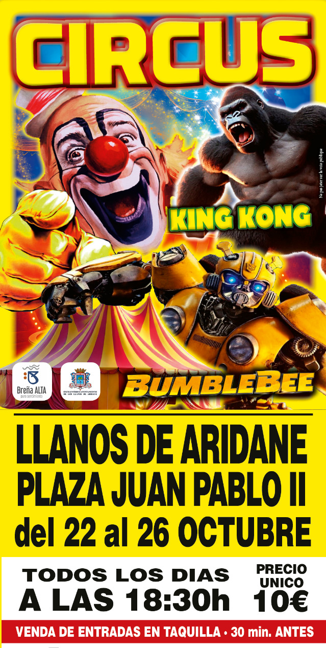 El Circo Francia en La Palma (Los Llanos)