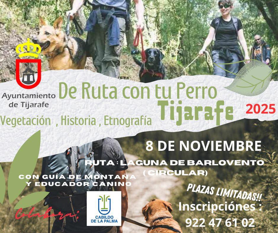 "De ruta con tu perro" sigue con una ruta circular por Barlovento