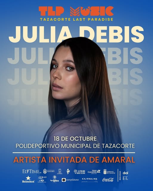 Julia Debis será la telonera de Amaral