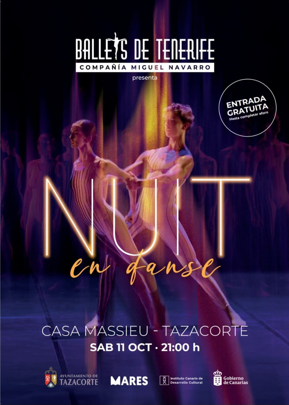 "Nuit en danse", de Ballets de Tenerife