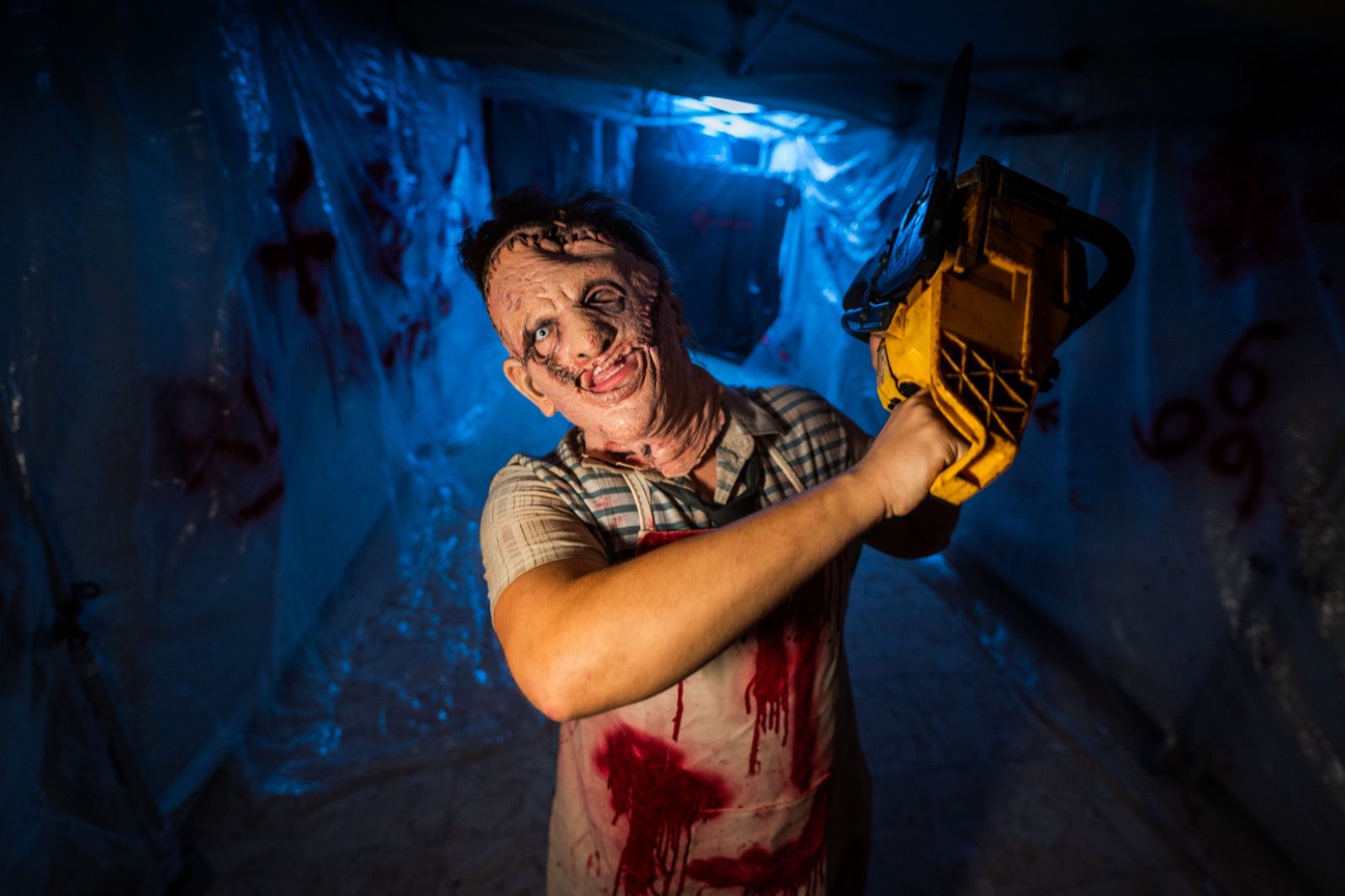 Pasaje del terror y pasacalles en Breña Baja