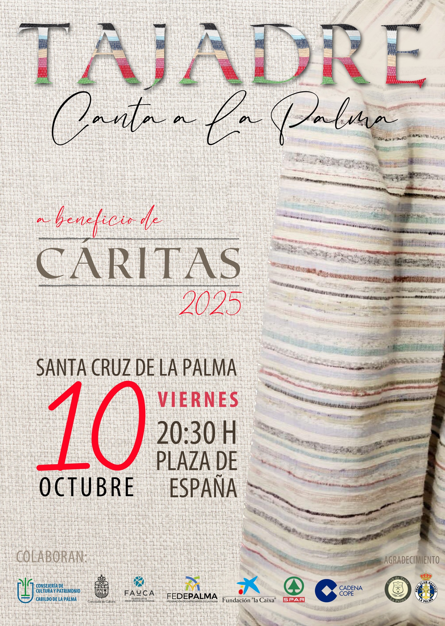 Tajadre canta a La Palma