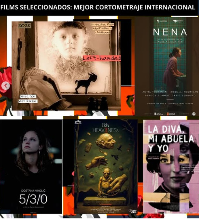 Proyección de cortos de FICINDE "2025 y estreno del vídeoclip "Determinación" de Aranfaibo