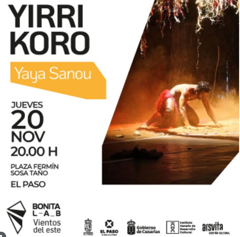 Yirri Koro ("Bajo el árbol"), danza con el burkinés Yaya Sanou