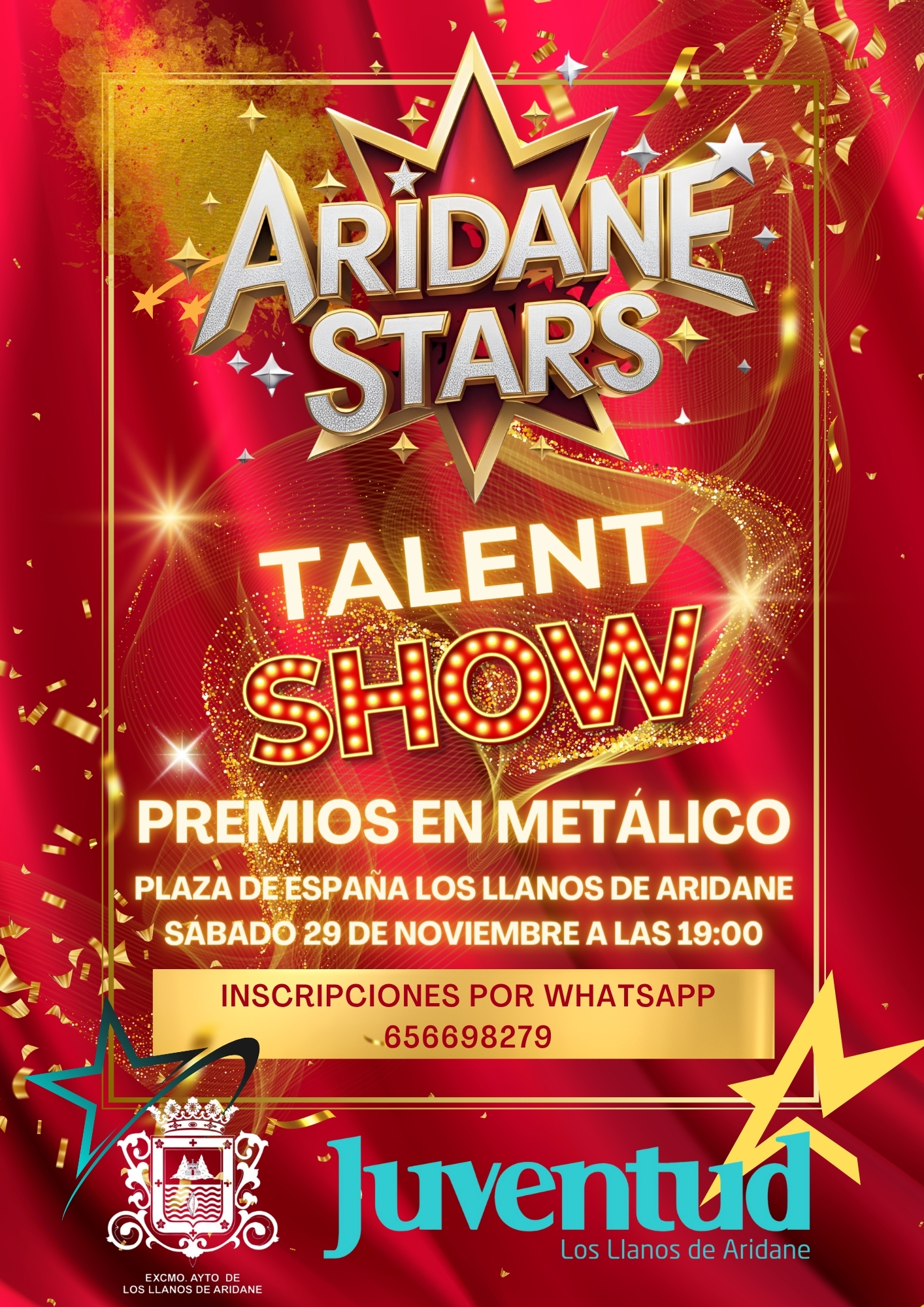 El Ayuntamiento abre las inscripciones para el Aridane Stars Talent Show